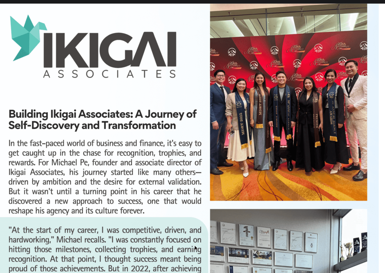 Ikigai Associates preview