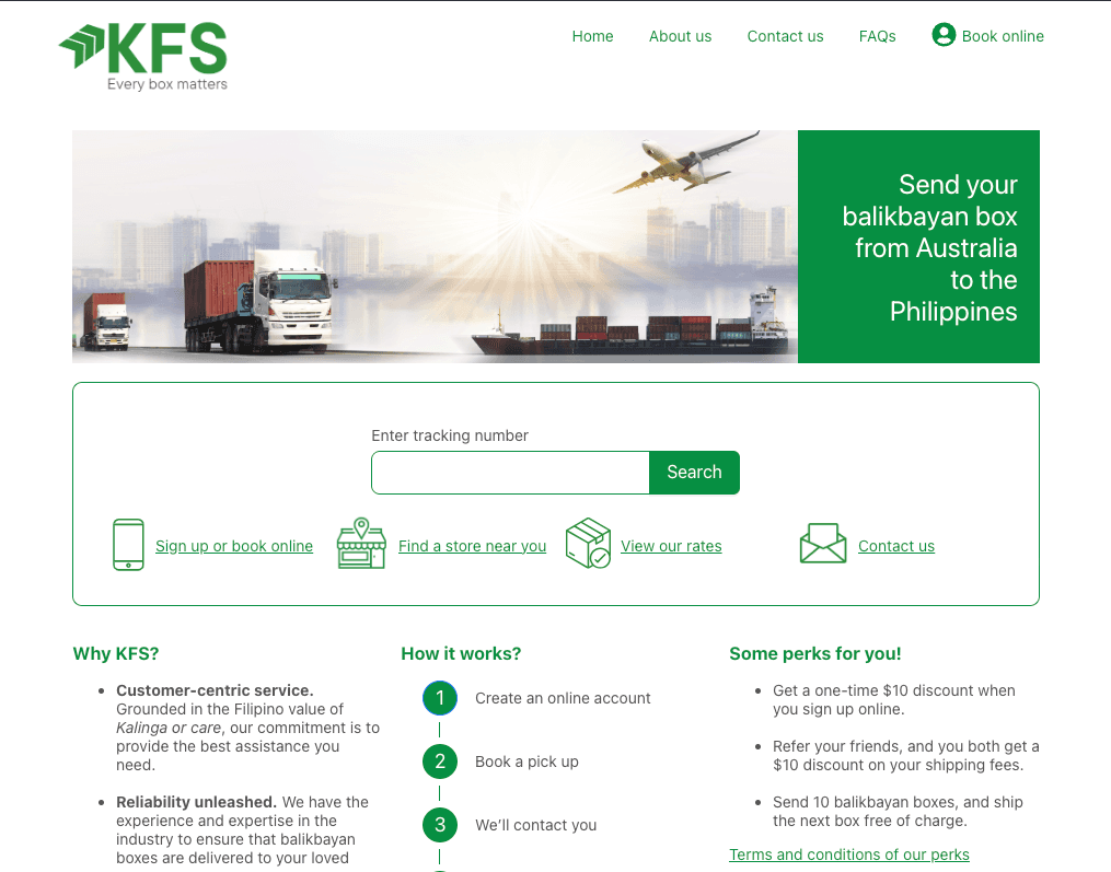 KFS Balikbayan Box preview